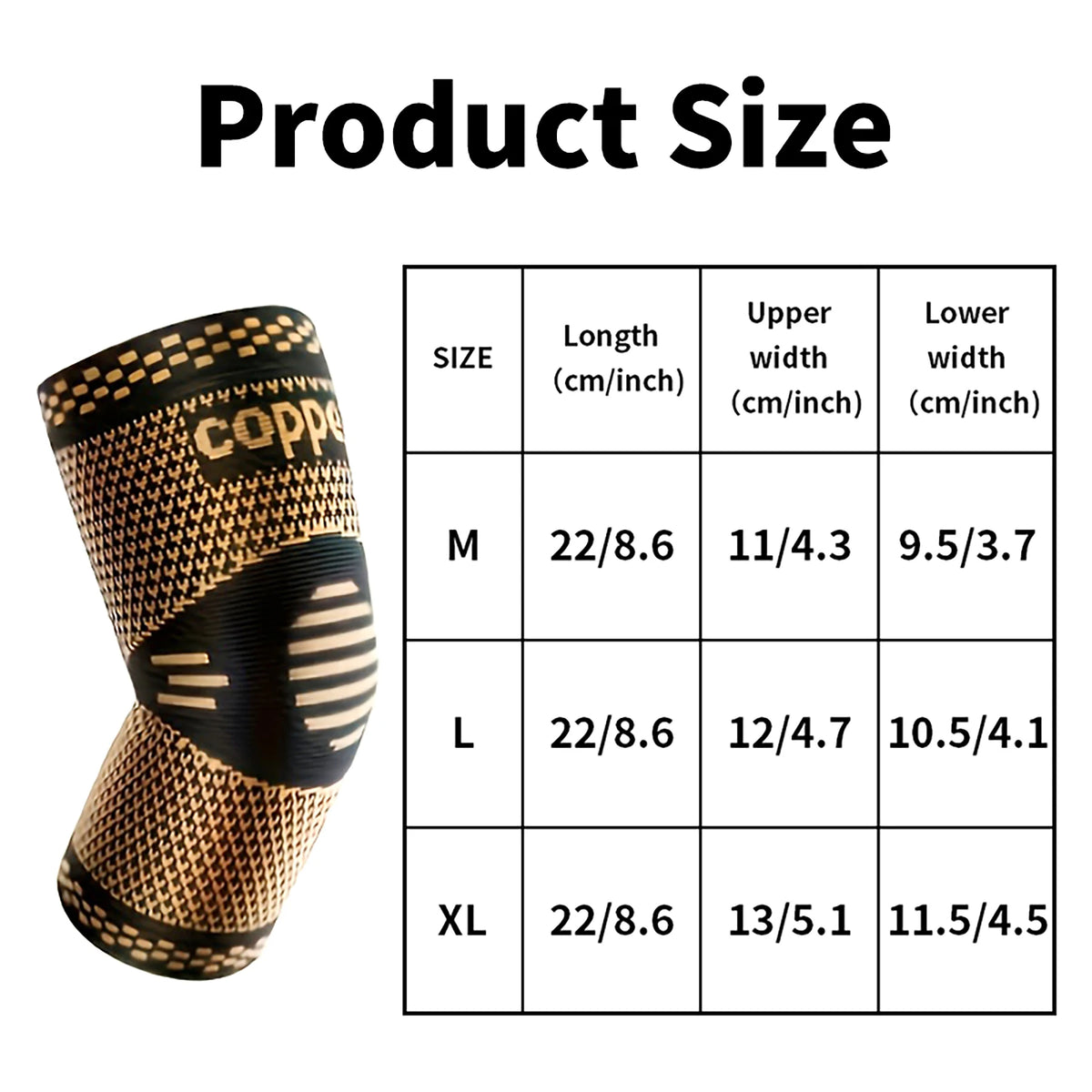 Compression Elbow Sleeve, Breathable Sports Support Sleeve