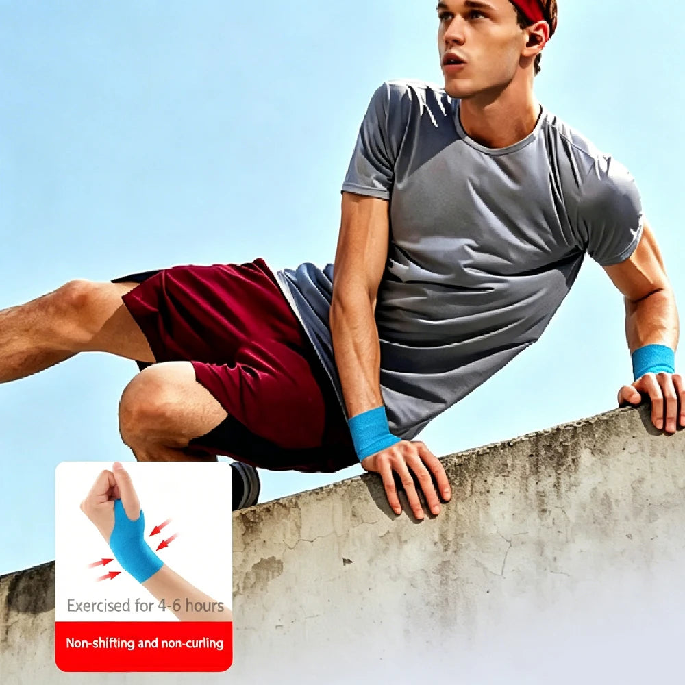 20-Piece Pre-Cut Kinesiology Tape Strips, Waterproof Wrist Support Tape