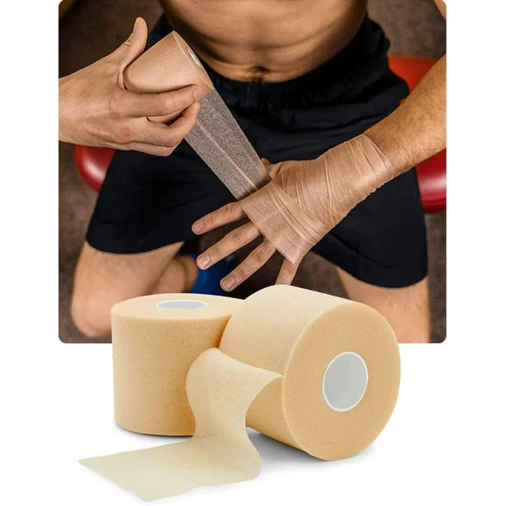 Athletic Foam Underwrap Tape, Stretchy Non-Adhesive Sports Pre-Wrap